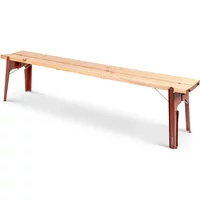 Weltevree Weltevree - Salut Outdoor Bank 190 x 30 cm, oxidrot