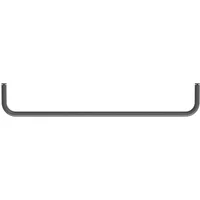 String Furniture String - Stange für Metallboden, 58 cm / dunkelgrau