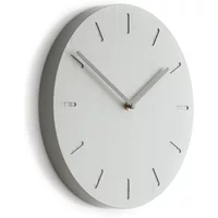 applicata applicata - Watch:Out Wanduhr, Eiche grau / grau