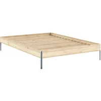 Karup Karup - Core Bett 140 x 200 cm, Kiefer natur