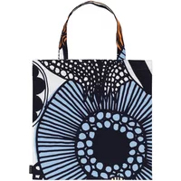 Marimekko Marimekko - Siirtolapuutarha Einkaufstasche, weiß / hellgelb / orange / hellblau