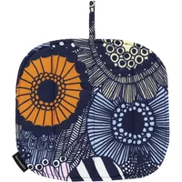 Marimekko Marimekko - Siirtolapuutarha Topflappen, weiß / hellgelb / orange / hellblau