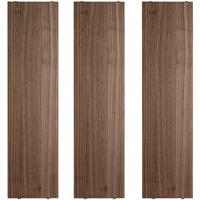 String Furniture String - Regalboden 78 x 20 cm (3er-Pack), Walnuss