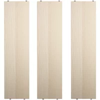 String Furniture String - Regalboden 78 x 20 cm (3er-Pack), Esche