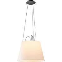 Artemide Artemide - Tolomeo Mega Suspension Pendelleuchte, Aluminium / Pergamentschirm H 29 cm x Ø 42 cm
