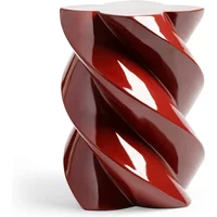 &klevering &klevering - Marshmallow Beistelltisch 39,5 x Ø 29 cm, burgundy