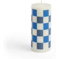 Hay HAY - Column Kerze S, off-white / blue