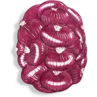 &klevering &klevering - Legume Servierplatte Zwiebel, 18 x 23,5 cm, violett