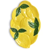 &klevering &klevering - Servierplatte Lemon, 19 x 28,5 cm, gelb