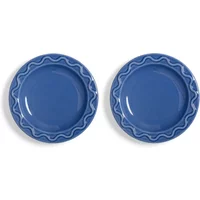 &klevering &klevering - Mochi Teller, Ø 17,5 cm, blau (2er-Set)
