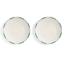 &klevering &klevering - Bliss Teller, Ø 27 cm, grün (2er-Set)