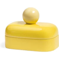 &klevering &klevering - Orb Aufbewahrungsdose, small, gelb