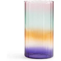&klevering &klevering - Gradient Evening Vase 18,5 x Ø 10 cm, multicolor