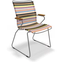 HOUE HOUE - CLICK Outdoor Dining Armlehnstuhl mit hoher Lehne, multicolor 1