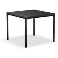 HOUE HOUE - FOUR Outdoor Tisch, 90 x 90 cm, schwarz