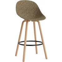 Normann Copenhagen Normann Copenhagen - Mat Barstuhl 75 cm, seaweed / schwarz