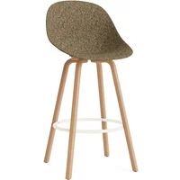 Normann Copenhagen Normann Copenhagen - Mat Barstuhl 75 cm, seaweed / cream