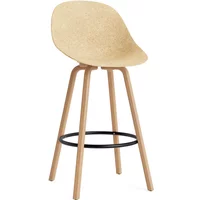 Normann Copenhagen Normann Copenhagen - Mat Barstuhl 75 cm, hemp / schwarz