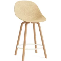 Normann Copenhagen Normann Copenhagen - Mat Barstuhl 65 cm, hemp / cream