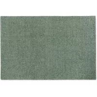 Normann Copenhagen Normann Copenhagen - Flick Teppich 200 x 300 cm, off white / dunkelgrün