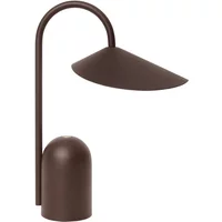 Ferm Living Ferm Living - Arum Akku LED-Tischleuchte, dark chocolate