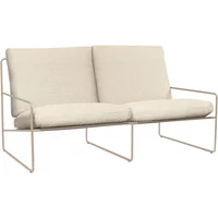 Ferm Living Ferm Living - Desert Outdoor 2-Sitzer Sofa, cashmere / off-white (Pure Bouclé)