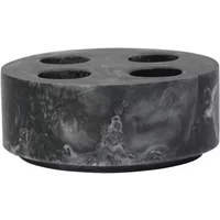 Ferm Living Ferm Living - Mist Zahnbürstenhalter, Multi, Ø 10 cm, charcoal