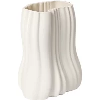 Ferm Living Ferm Living - Moire Vase, H 20 cm, off-white