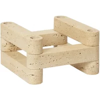 Ferm Living Ferm Living - Newel Modular Kerzenhalter, Travertin
