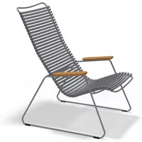 HOUE HOUE - CLICK Outdoor Lounge Chair, dunkelgrau