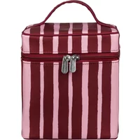 Marimekko Marimekko - Otso Raide Kosmetiktasche, burgundy / pink
