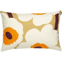 Marimekko Marimekko - Unikko Kissenbezug, 40 x 60 cm, caramel / cream / warm orange