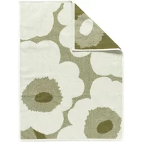 Marimekko Marimekko - Unikko Handtuch 50 x 70 cm, green umber / cream