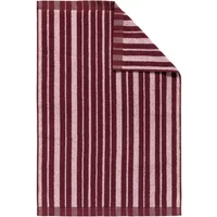 Marimekko Marimekko - Raide Handtuch, 50 x 70 cm, burgundy / pink