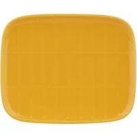 Marimekko Marimekko - Tiiliskivi Servierplatte, 15 x 12 cm, safran