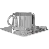 Nichba Design Nichba Design - Kaffeeset , Edelstahl (3-tlg.)