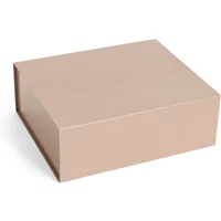 Hay HAY - Colour Aufbewahrungsbox magnetisch M, nougat