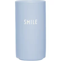 Design Letters Design Letters - AJ Favourite Porzellan Vase, Smile / dusty blue