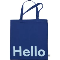 Design Letters Design Letters - AJ Favourite Tragetasche, Hello / midnight blue