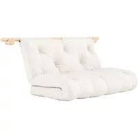 Karup Karup - Hooked 135 Sofabett inkl. Bravo Matratze 135 x 200 cm, natural