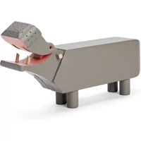 Kay Bojesen Denmark Kay Bojesen - Holz-Flusspferd, H 9 cm Buche grau