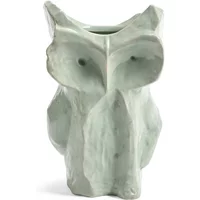 Serax Serax - After Midnight Vase Owl, L, hellblau