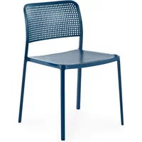 Kartell Kartell - Audrey Gartenstuhl, blau