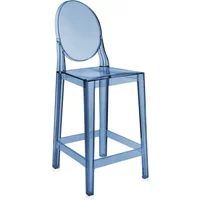 Kartell Kartell - One More Barhocker, H 65 cm, puderblau