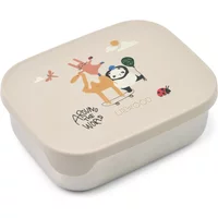 LIEWOOD LIEWOOD - Arthur Lunchbox mit Deckel, around the world / sandy