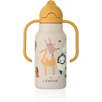 LIEWOOD LIEWOOD - Kimmie bedruckte Flasche, 250 ml, Around the world, sandy