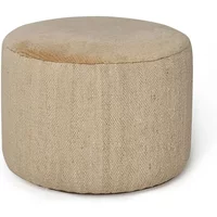 nanimarquina nanimarquina - Tres Persian Pouf, Ø 60 x H 43 cm, medium, vegetal