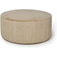 nanimarquina nanimarquina - Tres Persian Pouf, Ø 90 x H 40 cm, large, vegetal