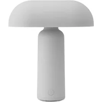 Normann Copenhagen Normann Copenhagen - Porta LED Akku-Tischleuchte, grau