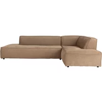 Zuiver Zuiver - Fat Freddy Rib Ecksofa, rechts / caramel